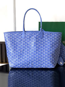 Goyard original canvas saint louis PM bag GY0082 iris