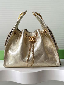 CC original grained calfskin 25 small handbag AS5293 gold