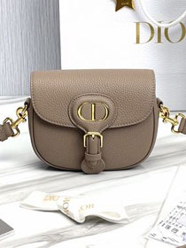 Dior original grained calfskin small bobby bag M9317 warm taupe