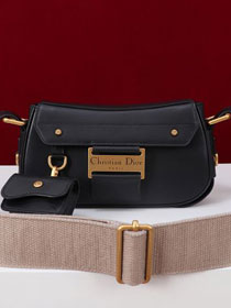 Dior original calfskin small streetchic bag M3913 black
