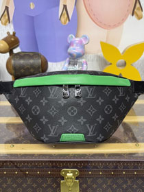 Louis vuitton original monogram eclipse discovery bumbag M25924 green