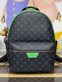 Louis vuitton original monogram eclipse discovery backpack PM M11641 green