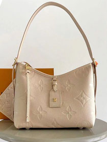 Louis vuitton original calfskin carryAll pm M14321 dune