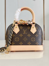 Louis vuitton original monogram canvas nano alma M14335
