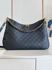 Louis vuitton original calfskin boulogne GM bag M13706 black