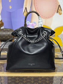 Louis vuitton original lambskin off duty backpack M25522 black