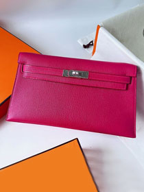 Hermes original chevre leather kelly elan KE0028-5 rose mexico