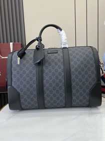 GG original fabric savoy medium duffle bag 474131 black