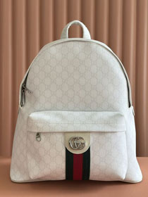 GG original fabric ophidia medium backpack 834466 white
