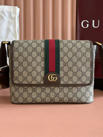 GG original fabric ophidia medium messenger bag 834467 brown