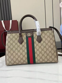 GG original fabric ophidia medium tote bag 836839 brown