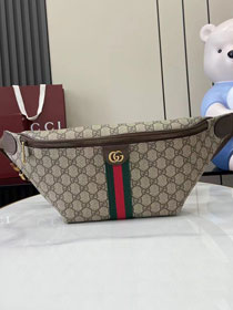 GG original fabric belt bag 839104 brown