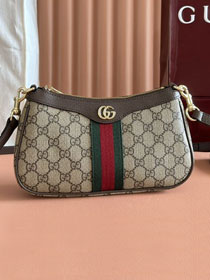 GG original fabric ophidia small shoulder bag 841341 brown