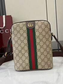 GG original fabric ophidia small slingbag 839103 brown