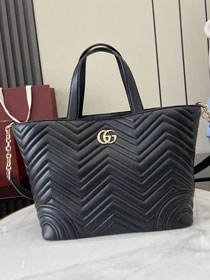 GG original lambskin betty medium tote bag 847387 black