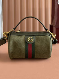 GG original suede ophidia mini bag 846869 green