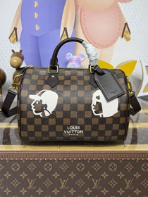 Louis vuitton origianl damier ebene speedy 25 N40772