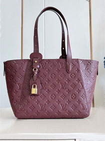 Louis vuitton original calfskin all in one pm handbag M25890 garnet