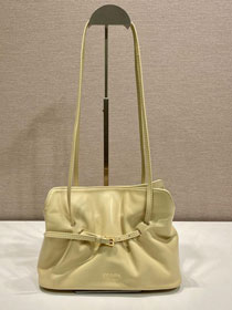 Prada original lambskin dada small bag 1BG586 yellow