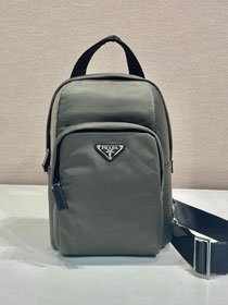 Prada original nylon small backpack 2VZ116 black