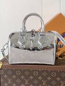 Louis vuitton original miroir canvas speedy 20 M11987 silver