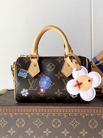 Louis vuitton original monogram canvas nano speedy M15330