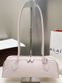 Alaia original lambskin le teckel medium bag AL0024 light pink