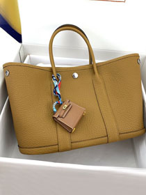 Hermes original negonda leather garden party large 36 bag HG0036 sesame