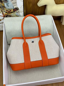 Hermes original canvas mini garden party 23 bag HG0023 orange