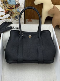 Hermes original negonda leather mini garden party 23 bag HG0023 black
