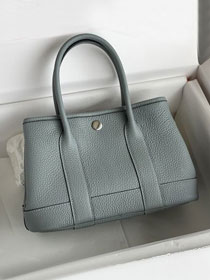 Hermes original negonda leather mini garden party 23 bag HG0023 blue pale