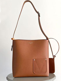 Louis vuitton original calfskin reversible verso hobo bag M26745 tan