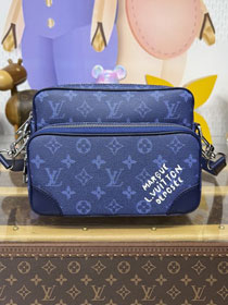 Louis vuitton original monogram canvas nil city bag M26823 blue