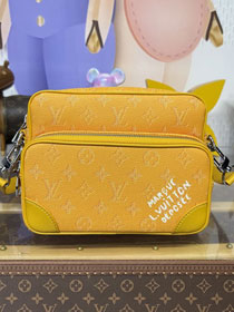 Louis vuitton original monogram canvas nil city bag M27232 yellow