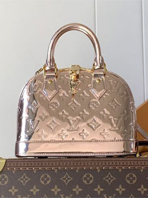 Louis vuitton original monogram miroir canvas alma BB M27037 copper