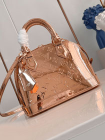 Louis vuitton original monogram miroir canvas alma BB M27037 copper