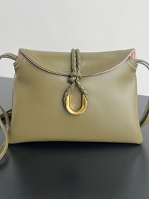 BV original calfskin small liberta bag 806030 seaweed