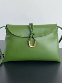 BV original calfskin medium liberta bag 806034 green