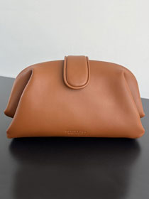 BV original calfskin medium pouch 796564 brown