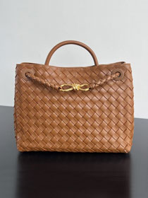 BV original lambskin small andiamo 743568 chestnut