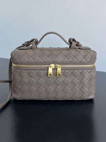 BV original calfskin bang bang vanity case 789109 limestone