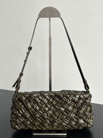 BV original calfskin cha-cha shoulder bag 785780 mustard