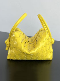 BV original lambskin loop top handle bag 796615 sulfur