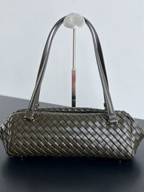 BV original lambskin traveller bag 796258 dark khaki