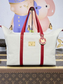 Louis vuitton original cotton voyageur bag M28509 red