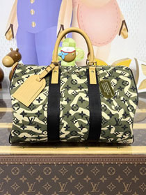 Louis vuitton original cotton speedy 35 M95773 green