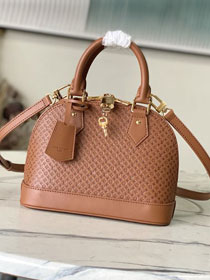 Louis vuitton original calfskin alma BB M29491 brown