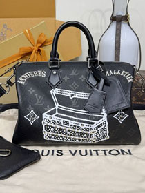 Louis vuitton original calfskin speedy P9 30 M21122 black
