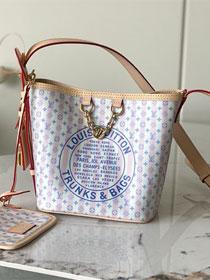 Louis vuitton original coated canvas all in BB M29115 light pink