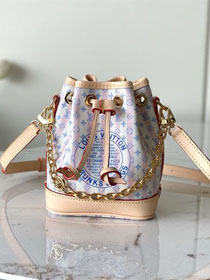 Louis vuitton original coated canvas nano noe M29029 light pink